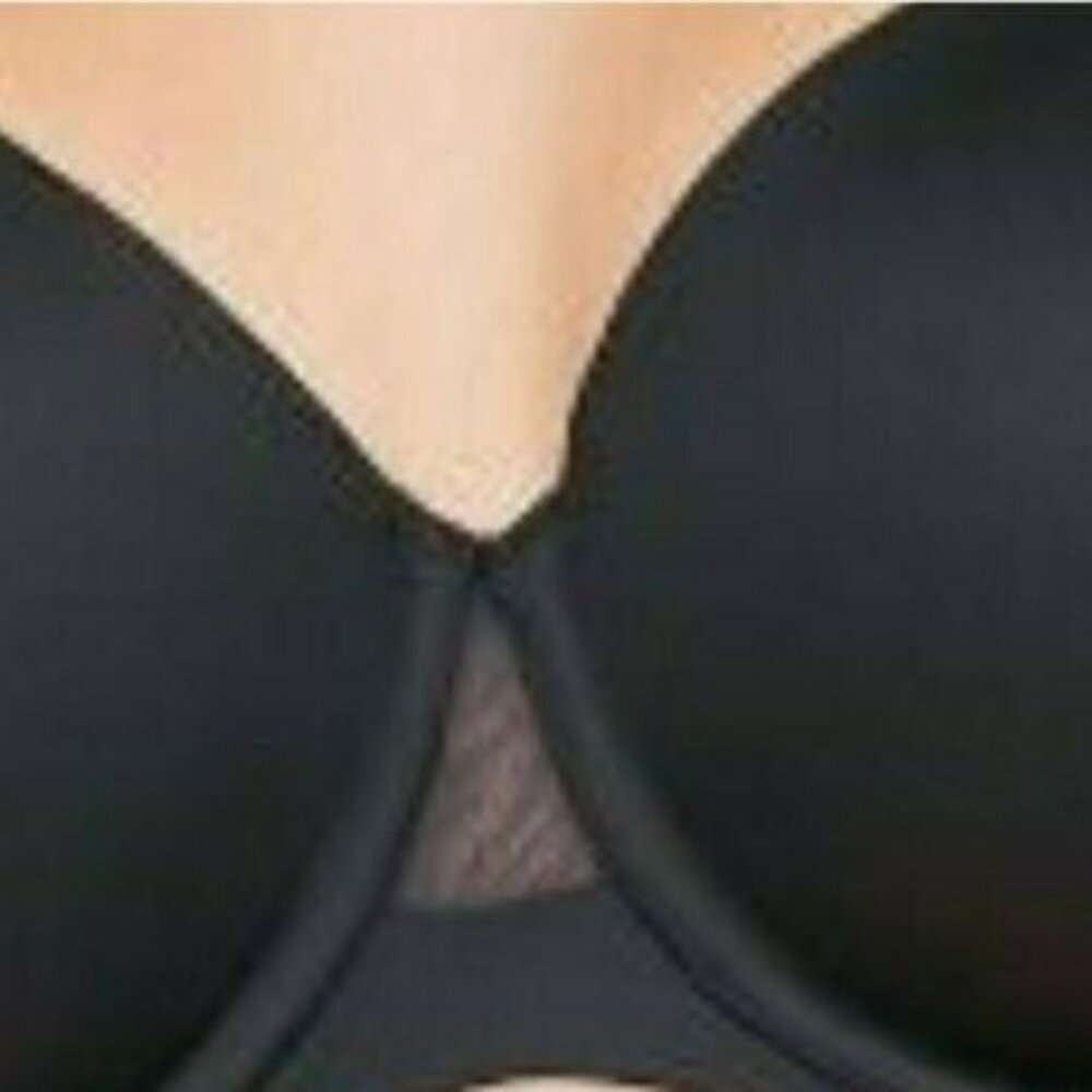 Cacique Womens Bra French Full Coverage Cooling Size 42C Black NEW - Picture 8 of 8